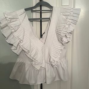 Zara Ruffle top